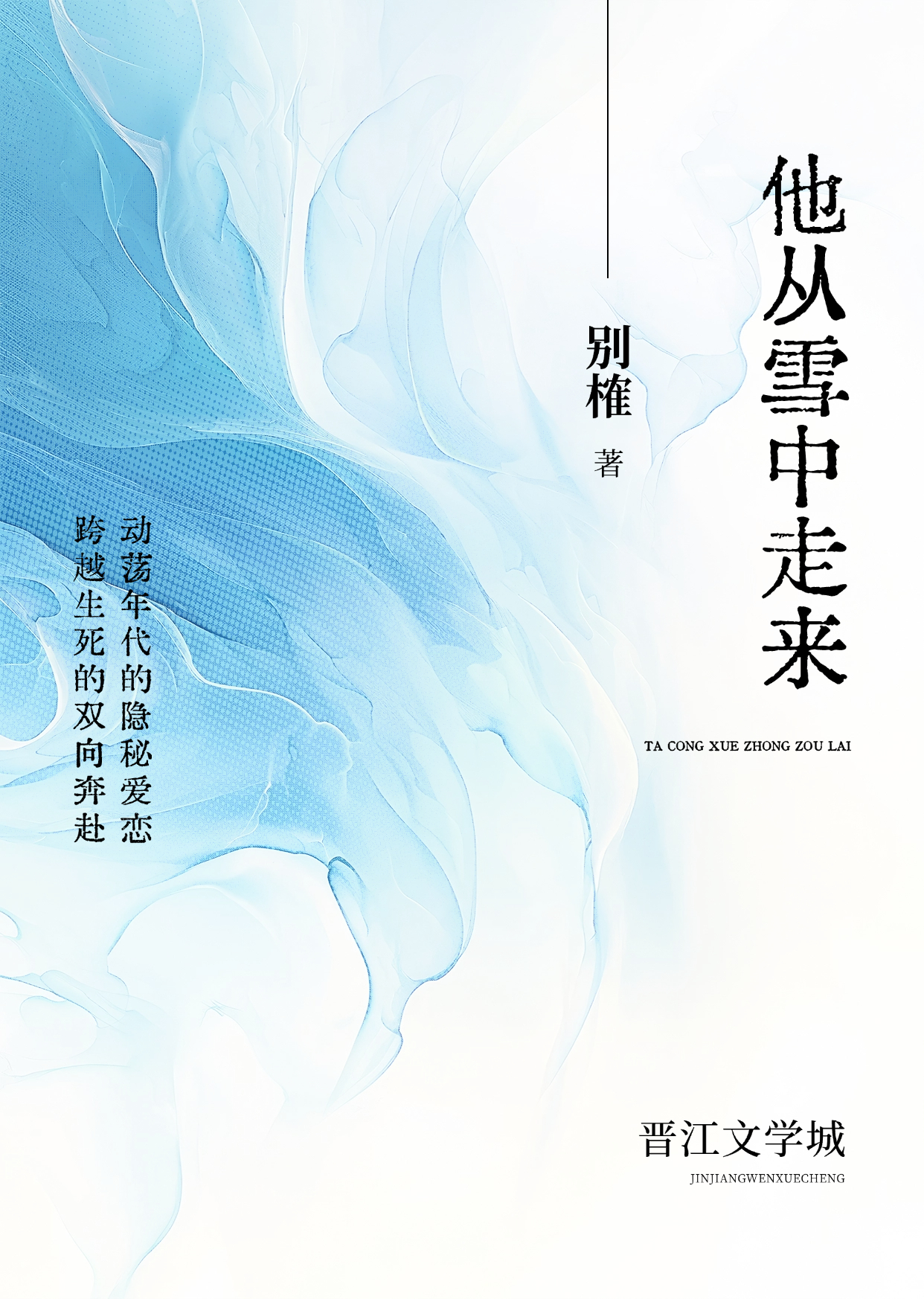 他从雪中走来
