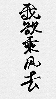 我欲乘风去